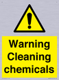 WN5807: Warning cleaning chemicals