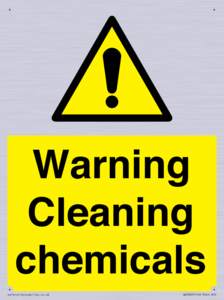WN5807: Warning cleaning chemicals