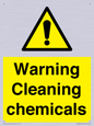 WN5807: Warning cleaning chemicals