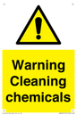 WN5807: Warning cleaning chemicals