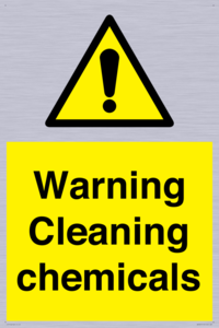 WN5807: Warning cleaning chemicals