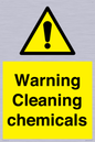WN5807: Warning cleaning chemicals