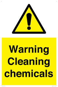 WN5807: Warning cleaning chemicals