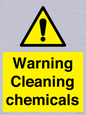 WN5807: Warning cleaning chemicals