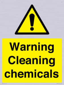 WN5807: Warning cleaning chemicals