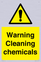 WN5807: Warning cleaning chemicals