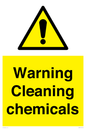 WN5807: Warning cleaning chemicals