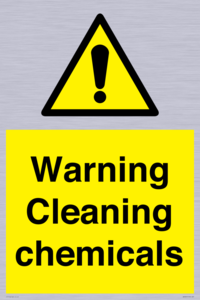 WN5807: Warning cleaning chemicals