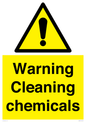 WN5807: Warning cleaning chemicals