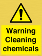 WN5807: Warning cleaning chemicals