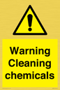 WN5807: Warning cleaning chemicals