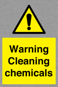 WN5807: Warning cleaning chemicals