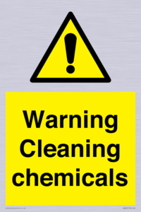 WN5807: Warning cleaning chemicals