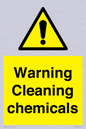 WN5807: Warning cleaning chemicals
