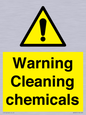 WN5807: Warning cleaning chemicals