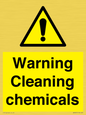 WN5807: Warning cleaning chemicals