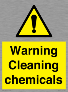 WN5807: Warning cleaning chemicals