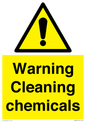 WN5807: Warning cleaning chemicals