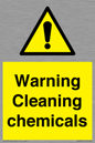 WN5807: Warning cleaning chemicals