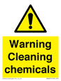WN5807: Warning cleaning chemicals