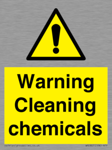 WN5807: Warning cleaning chemicals
