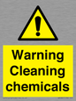 WN5807: Warning cleaning chemicals