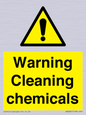 WN5807: Warning cleaning chemicals
