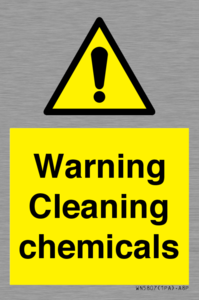 WN5807: Warning cleaning chemicals