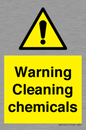 WN5807: Warning cleaning chemicals