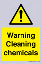 WN5807: Warning cleaning chemicals