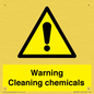 WN5807: Warning cleaning chemicals