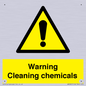 WN5807: Warning cleaning chemicals