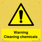 WN5807: Warning cleaning chemicals