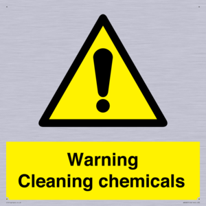 WN5807: Warning cleaning chemicals
