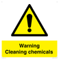 WN5807: Warning cleaning chemicals