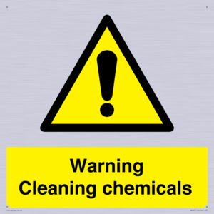 WN5807: Warning cleaning chemicals