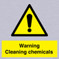 WN5807: Warning cleaning chemicals