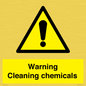 WN5807: Warning cleaning chemicals