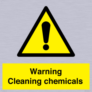 WN5807: Warning cleaning chemicals