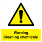 WN5807: Warning cleaning chemicals