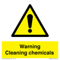 WN5807: Warning cleaning chemicals
