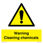 WN5807: Warning cleaning chemicals