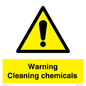 WN5807: Warning cleaning chemicals