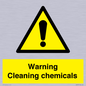 WN5807: Warning cleaning chemicals