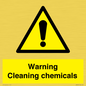 WN5807: Warning cleaning chemicals