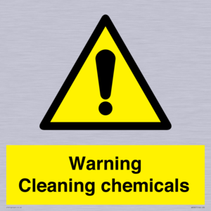 WN5807: Warning cleaning chemicals