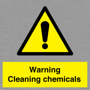 WN5807: Warning cleaning chemicals