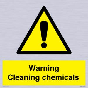WN5807: Warning cleaning chemicals