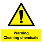 WN5807: Warning cleaning chemicals