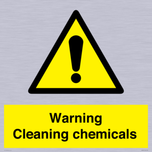 WN5807: Warning cleaning chemicals